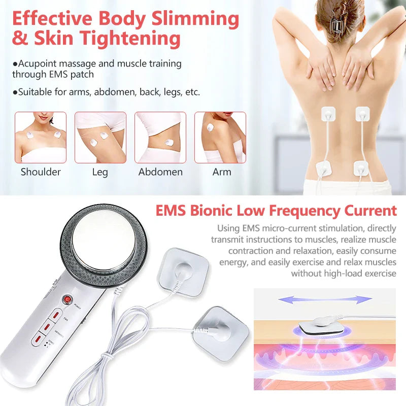 3 IN 1 ULTRASONIC LIPO CAVITATION MACHINE