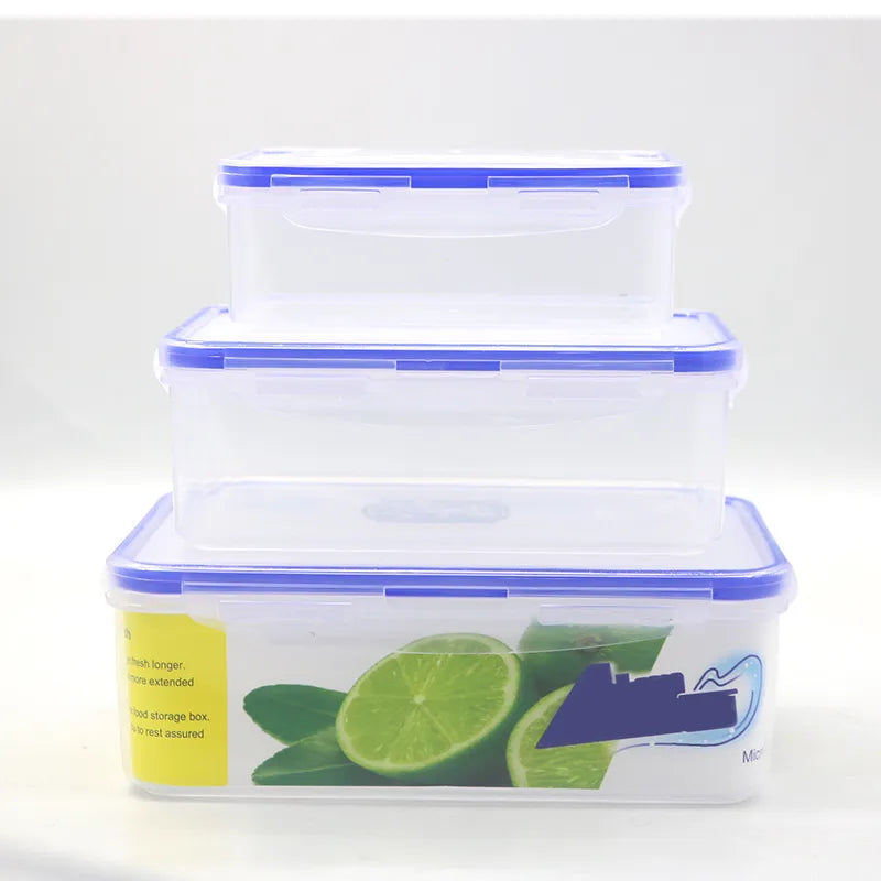 Rectangle 3pcs Food Container