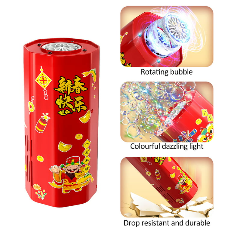 FIREWORKS ELECTRIC BUBBLE BLOWING MACHINE