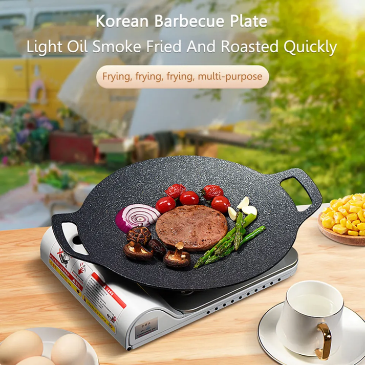 Multipurpose Korean Style Die-cast Aluminum Grill Pan