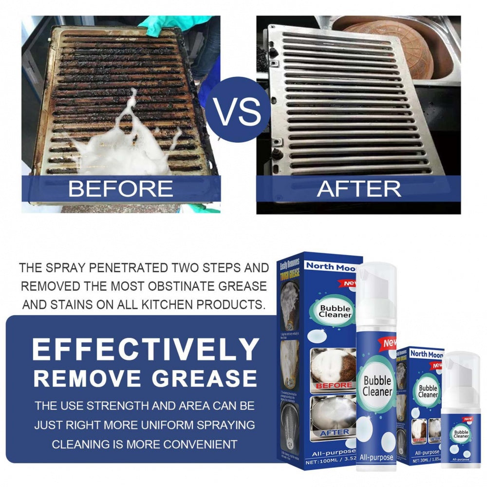 All-Purpose Bubble Cleaner Kitchen Grease Cleaner