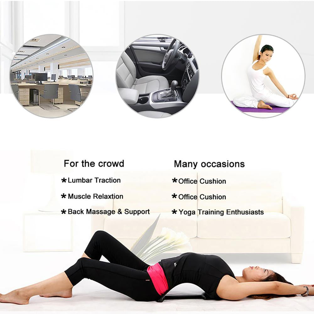 Magnetic Pressure Points Lumbar Traction Orthotic Magic Back Support Stretcher