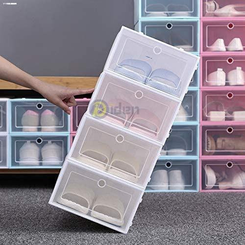 Shoe Box Storage Organizer Foldable Drawer Case