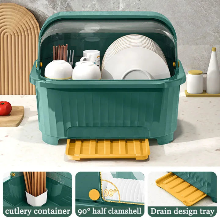 DRYING RACK WITH LID