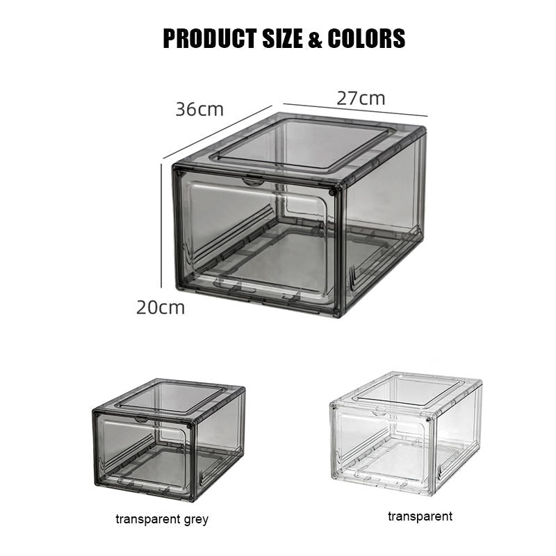 Premium Acrylic Shoe Box Fully Transparent