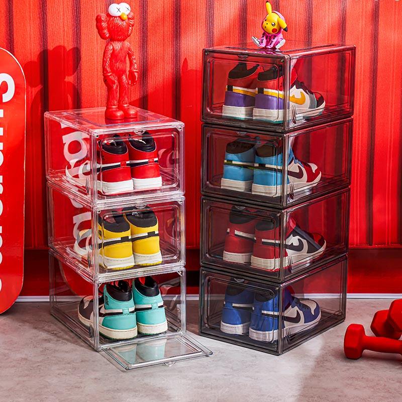 Premium Acrylic Shoe Box Fully Transparent