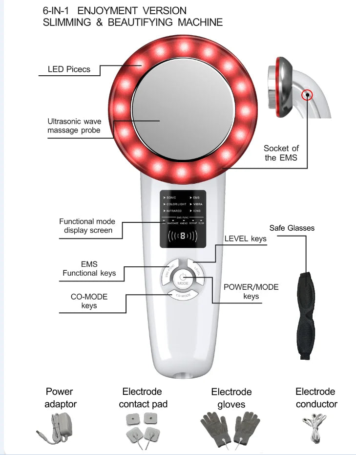 3 IN 1 ULTRASONIC LIPO CAVITATION MACHINE