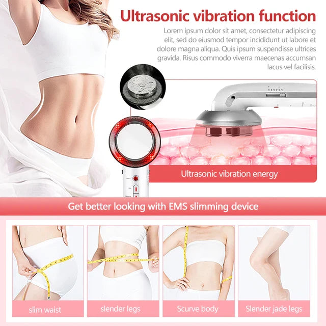 3 IN 1 ULTRASONIC LIPO CAVITATION MACHINE