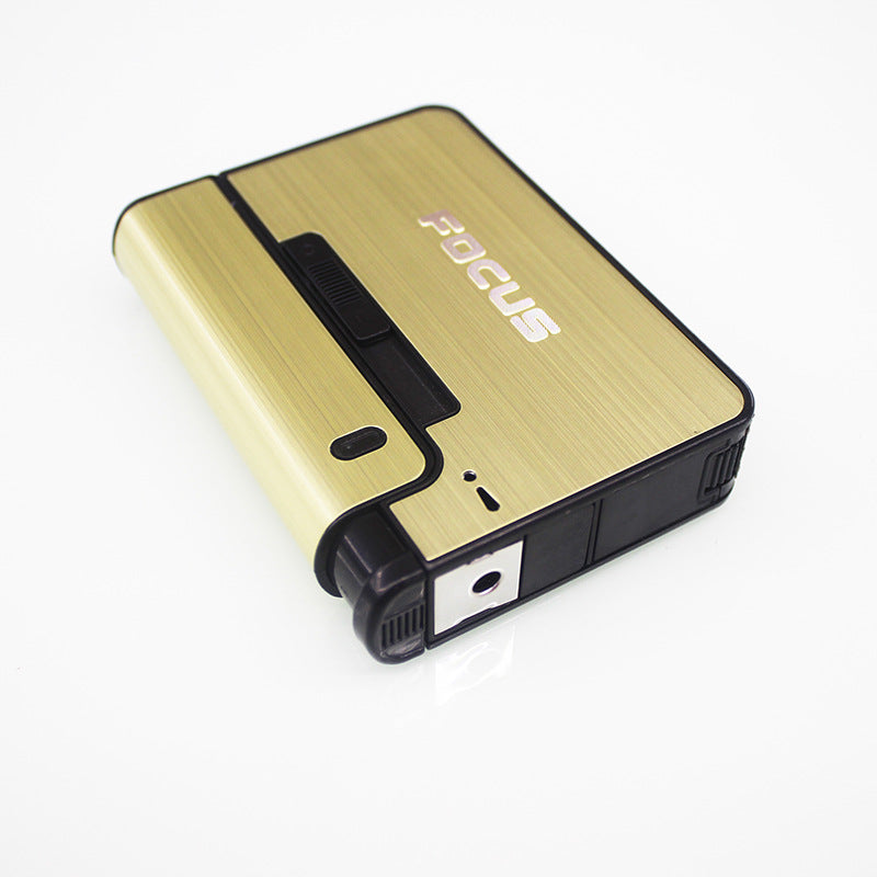 FOCUS Automatic Cigarette and Lighter Case Holder