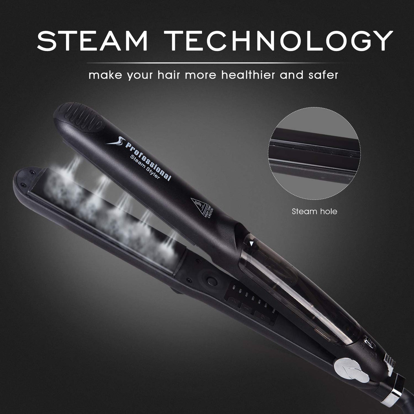 Original Professional Ceramic Steam Hair Straightener