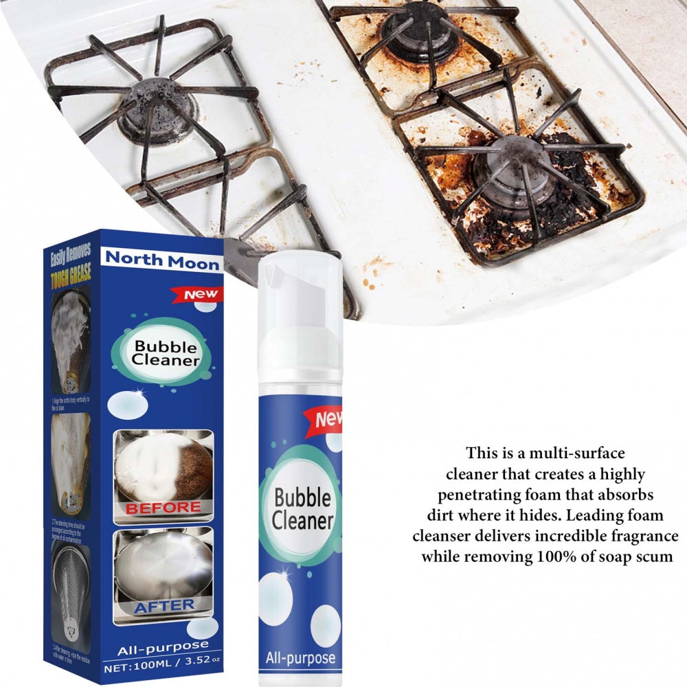 All-Purpose Bubble Cleaner Kitchen Grease Cleaner