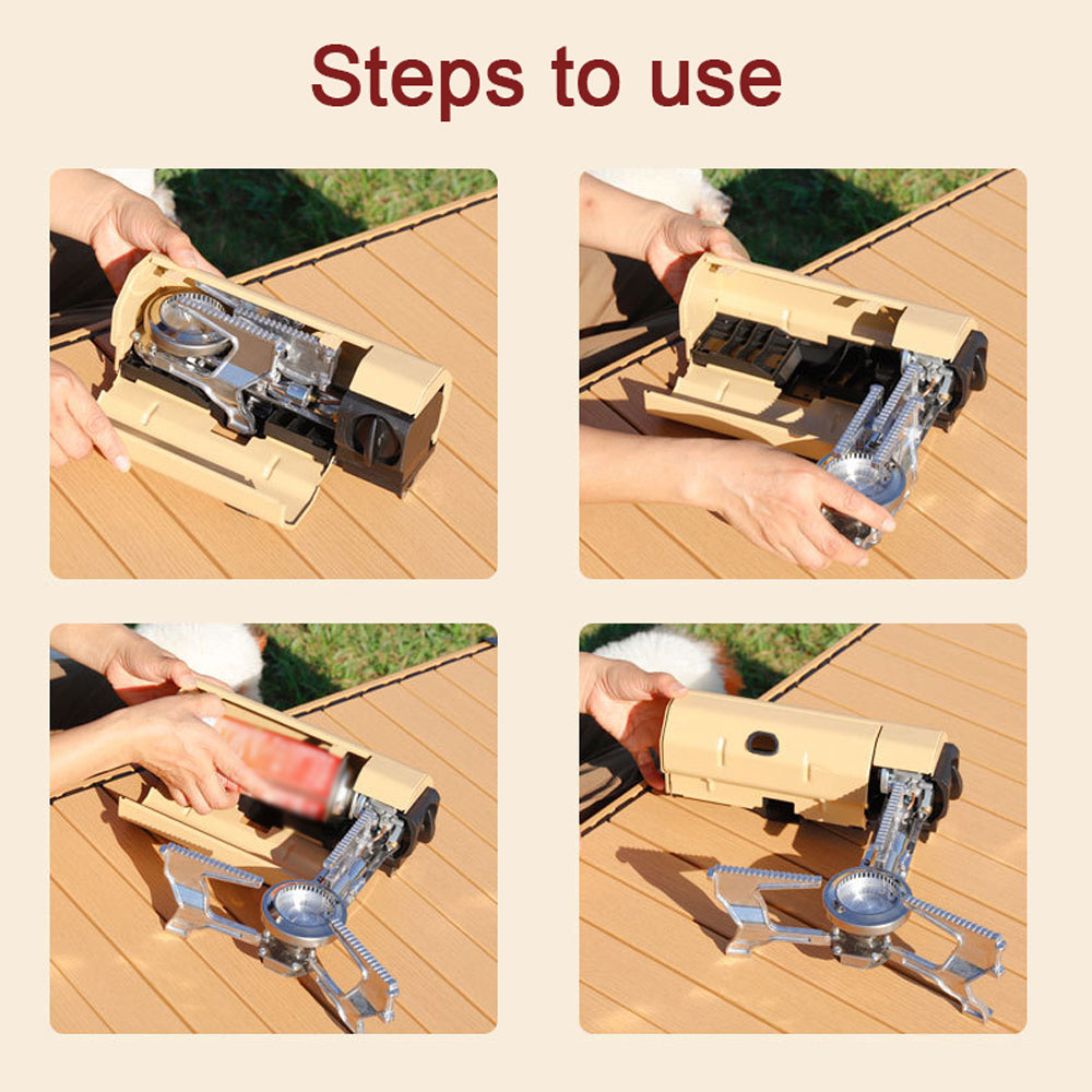 Portable Folding Outdoor Butane Stove