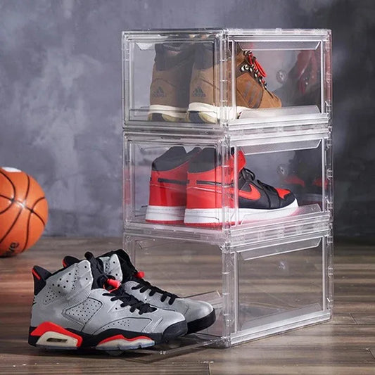 Premium Acrylic Shoe Box Fully Transparent