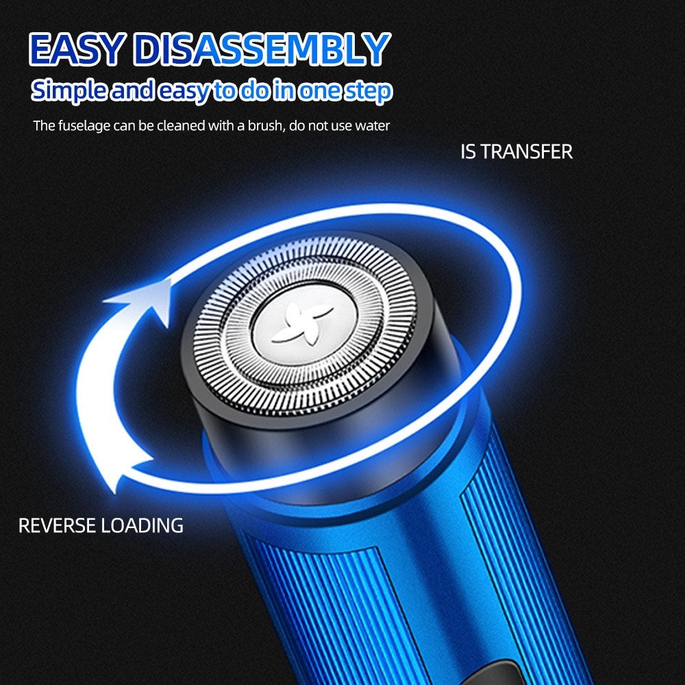 ELECTRIC RECHARGEABLE SHAVER