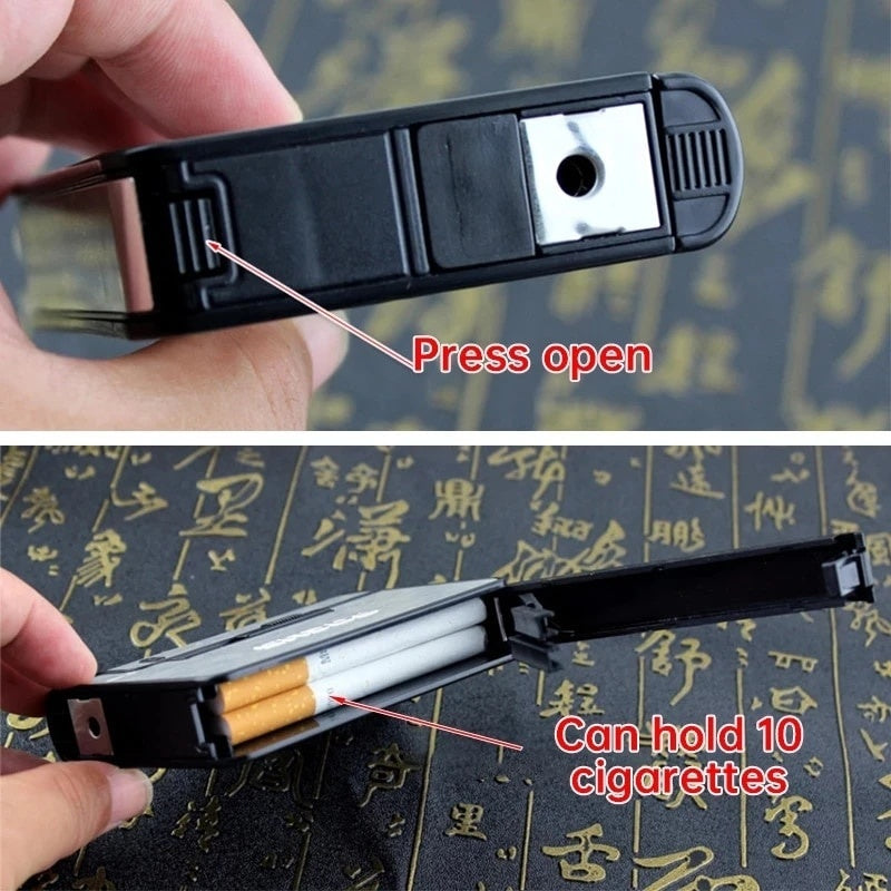 FOCUS Automatic Cigarette and Lighter Case Holder