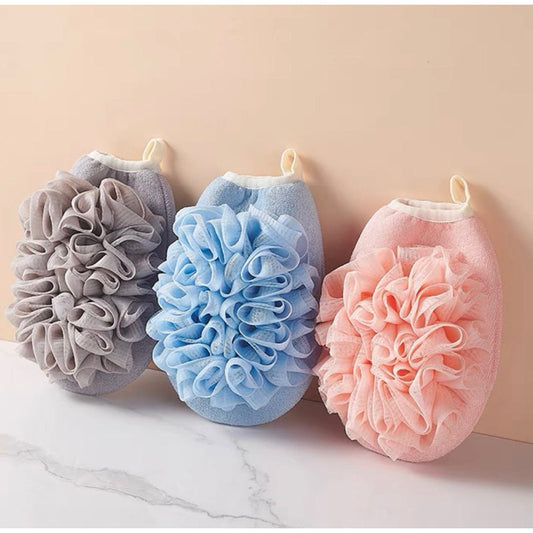 Shower Flower Deep Cleaning Body Scrub Gloves