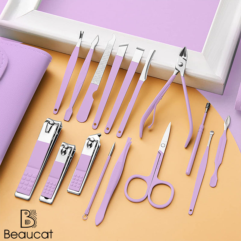 16Pcs Manicure Set Care Tool