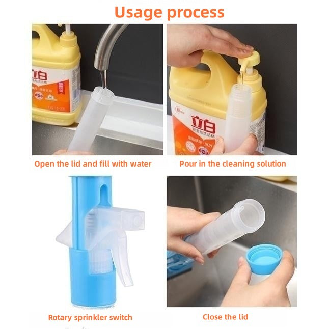 3 in 1 Double Sided Glass Scraper Cleaner