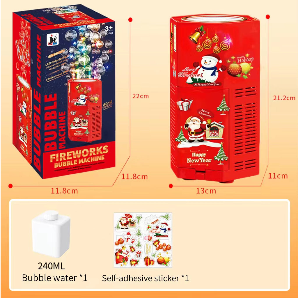 FIREWORKS ELECTRIC BUBBLE BLOWING MACHINE