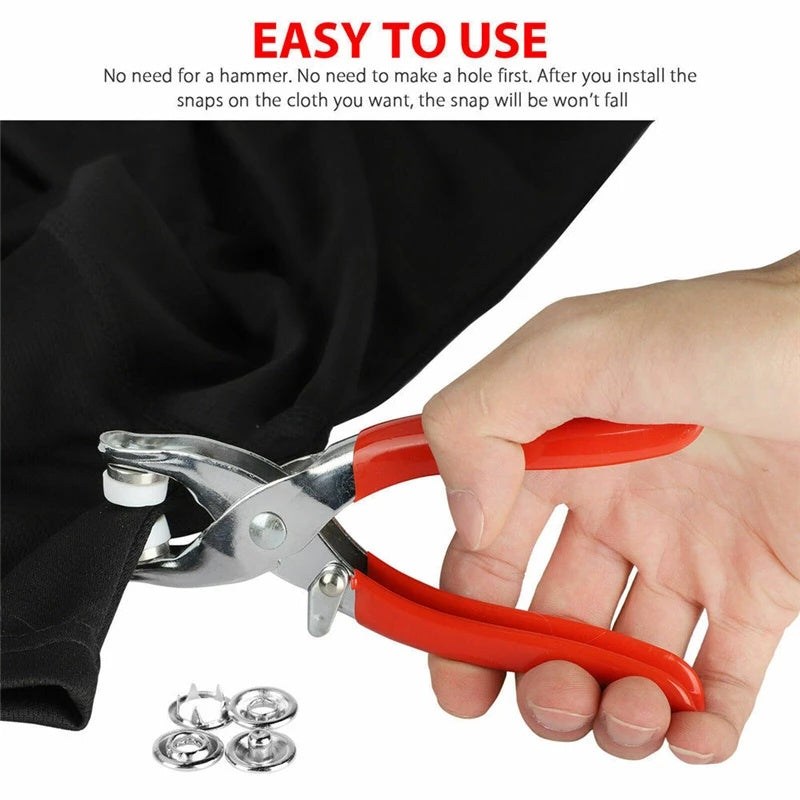 GROMMET EYELET PLIER  SET