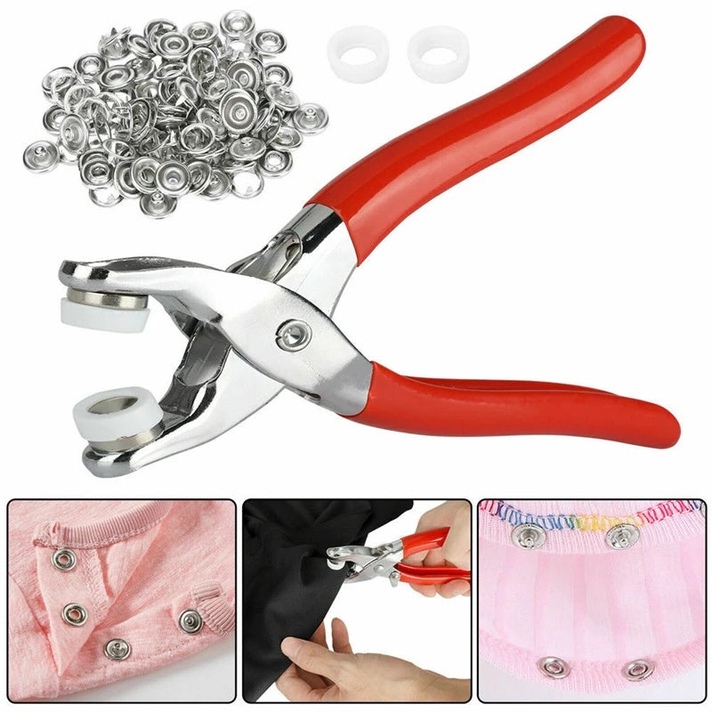 GROMMET EYELET PLIER  SET