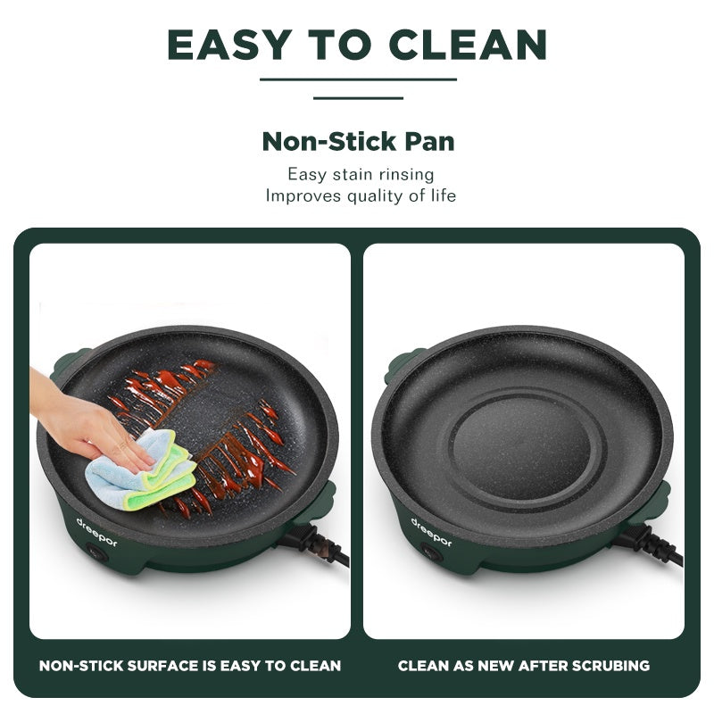 Multifunctional Electric Grill Pan