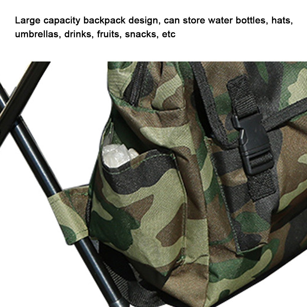 2 IN 1 CAMOUFLAGE BAG WITH CHAIR