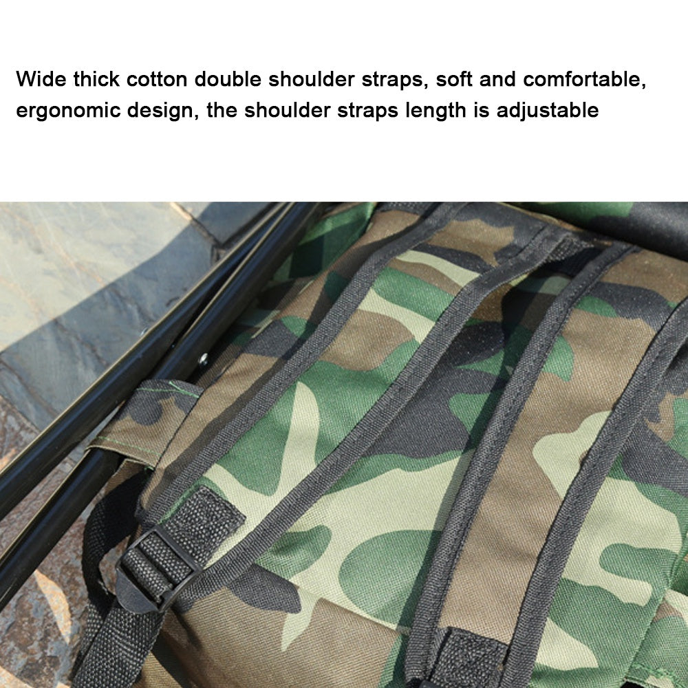 2 IN 1 CAMOUFLAGE BAG WITH CHAIR